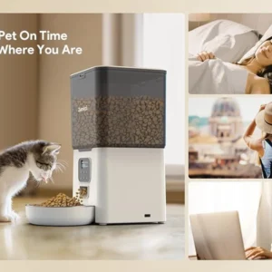 Smart Automatic Pet Feeder with Timed Feeding System